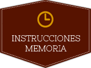 Instrucciones memoria
